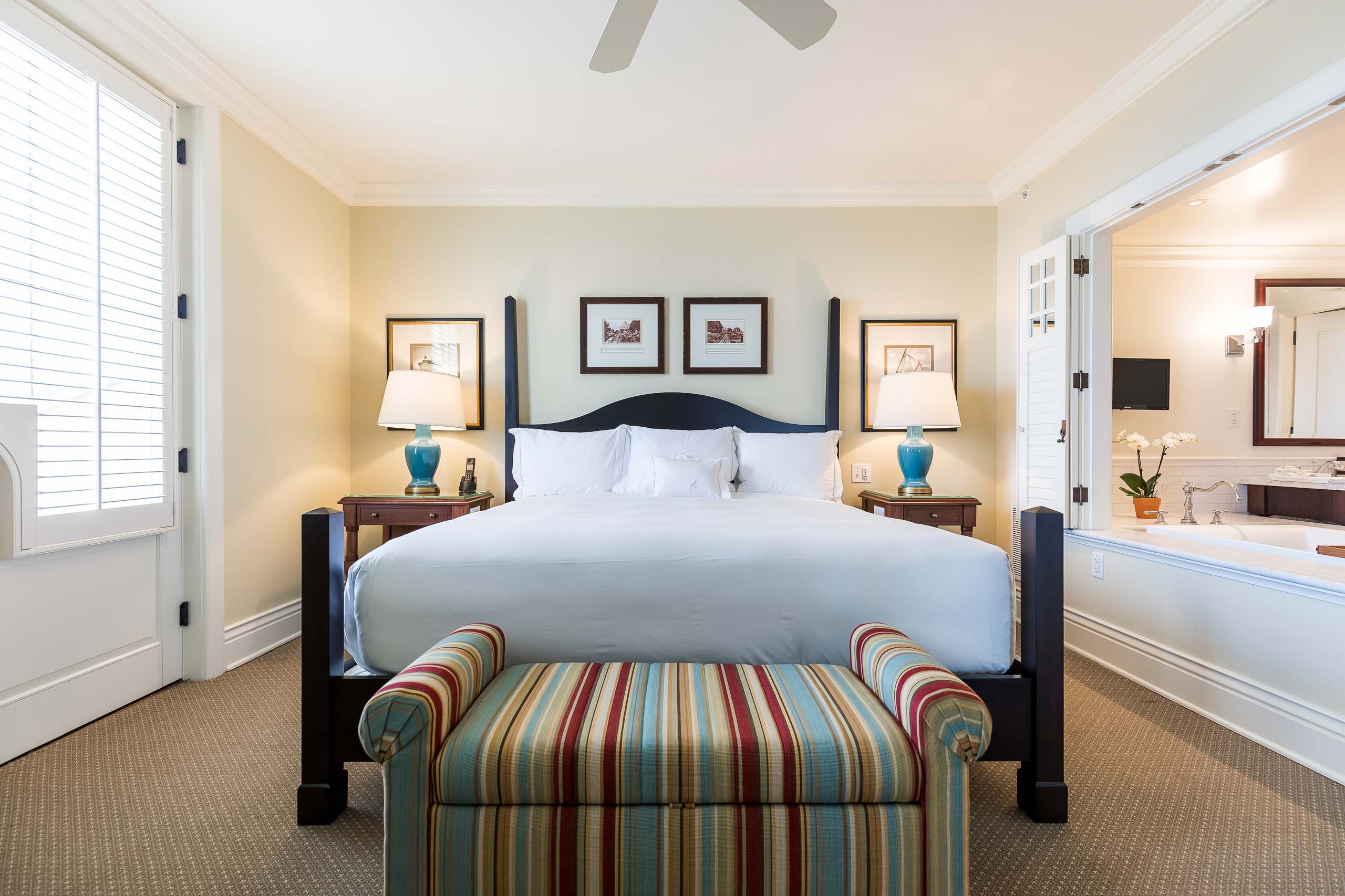 Bedroom in an Atlantic Suite.