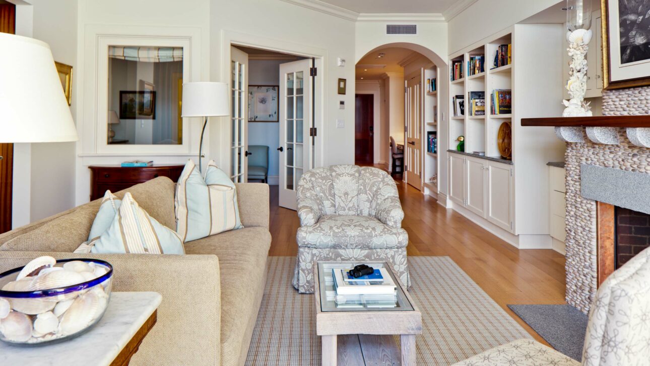 Block Island Suite living room.