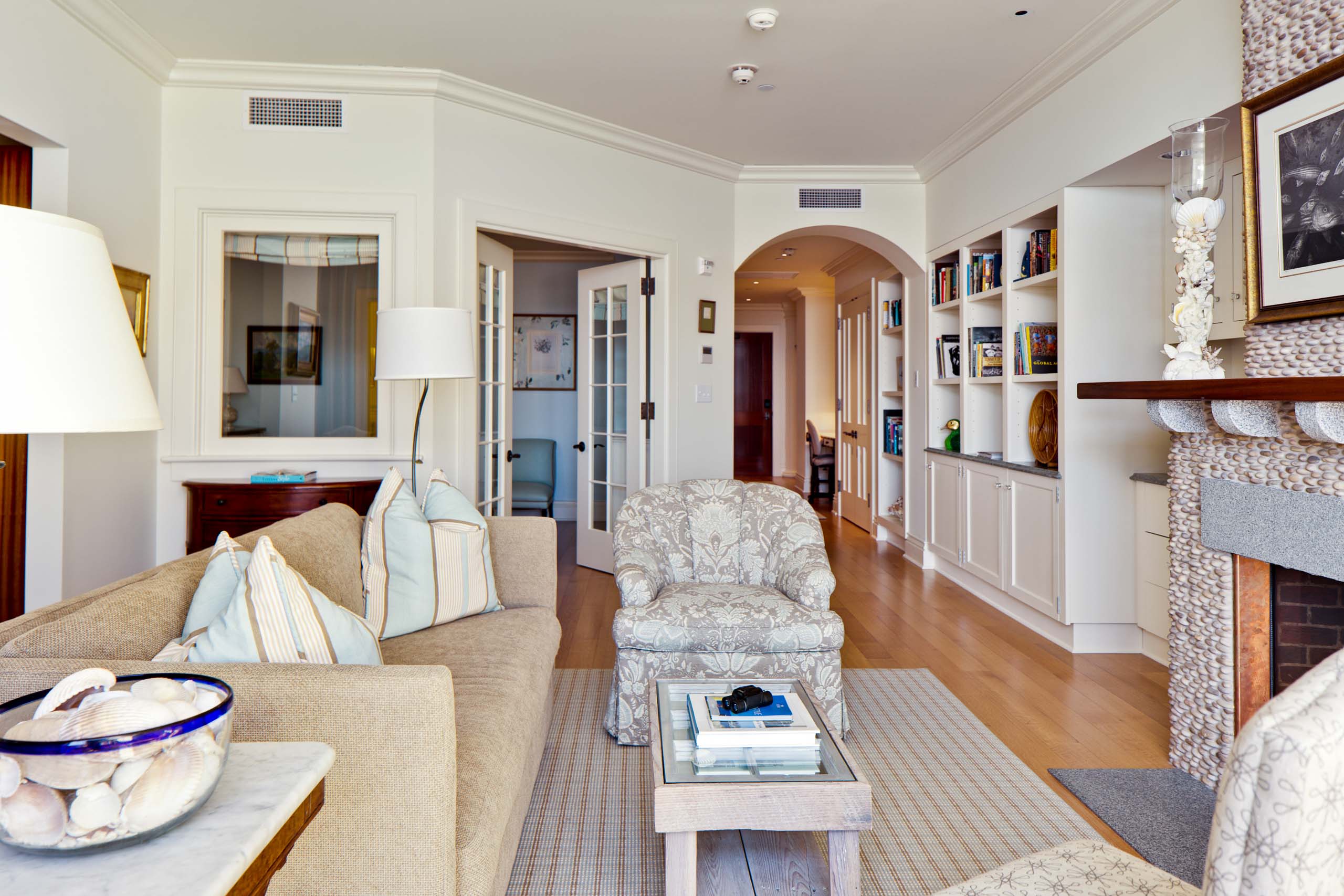 Block Island Suite living room.