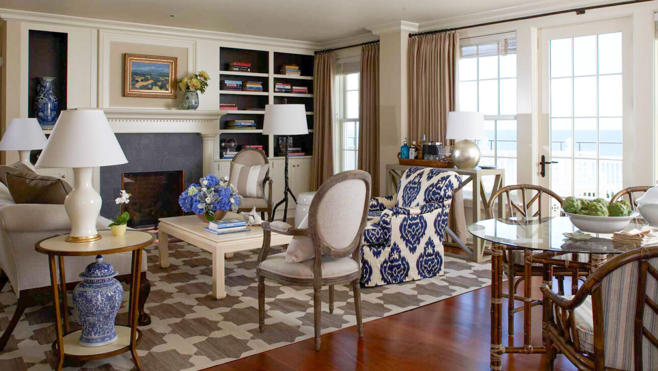 Ocean Bluff Suite living room.