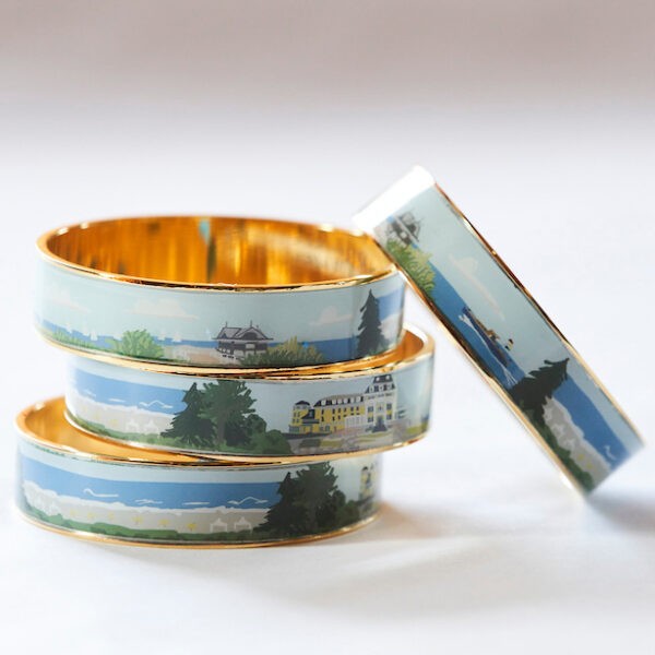 Ocean House Bangle Bracelet.