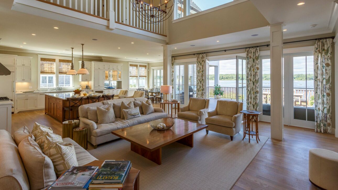 Sunset Cove living room.