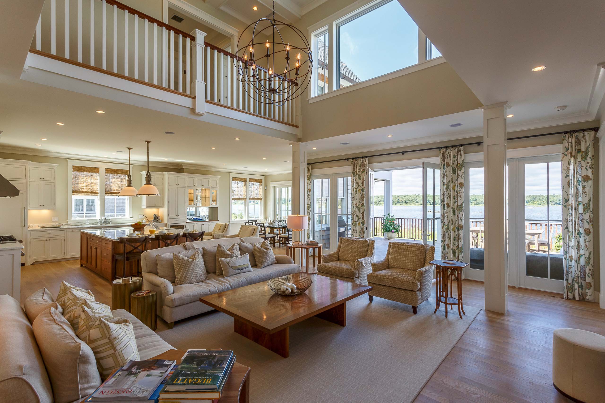 Sunset Cove living room.