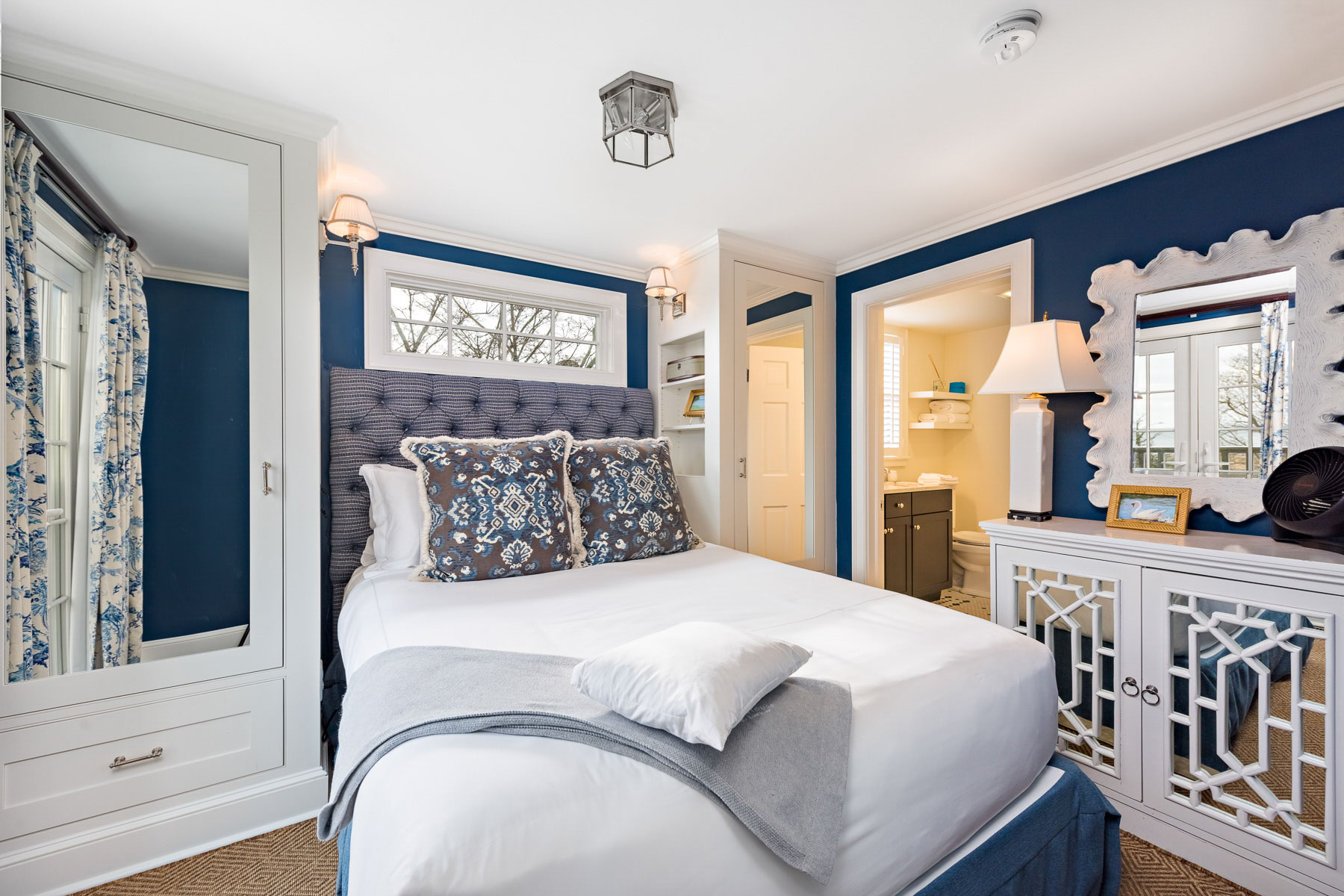 The School House cottage bedroom.